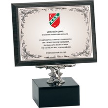 Odak Kupa - Ahşap Plaketler - PL-068-M B - 15X20 cm