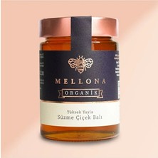 Mellona Organik Yüksek Yayla Süzme Çiçek Balı 850G