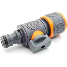 Car-Fil | Hızlı Bağlantılı Bahçe Hortumu Adaptörü & Stop Vanalı Konnektör | 1/2" Uyumlu, Sızdırmaz, Dayanıklı Ergonomik
