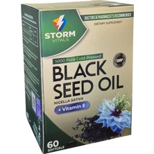 Storm Vital Black Seed Oil Softjel 60 Kapsül