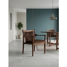 Gazzini Furniture Levi Kapitone Döşemeli Ahşap Sandalye