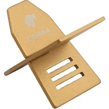 Cohiba Bronz Puro Tutucu Metal Sehpa - TR7374