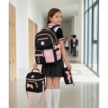 Adalinhome Fiyonk Detaylı 3’lü Çanta Seti