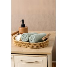 Rikka Home %100 Pamuk El/misafir Havlusu Seti (2’li 33X33 Cm) – Coresoftair™ Yumuşak, Hızlı Emici, Hacimli Premium Havlu