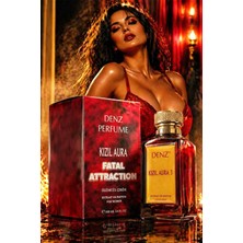 Denz Perfume Kızıl Aura 3 Fatal ATTRACTİON %40 Esans Oranı Extrait Kalite Baştan Çıkarıcılığın Sıvı Formu