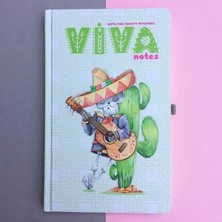 Gıpta Viva Notes Sert Kapak 120 Yaprak Çizgili Defter 19X26-KARIŞIK