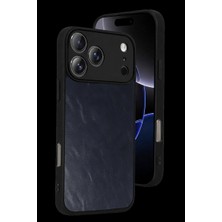 Bilfold Iphone 17 Pro Aras Deri Kapak - Lacivert