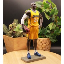 Kobe Bryant Lakers 24 Numara Efsane Mega Boy Basketbolcu Biblosu- Sarı Forma