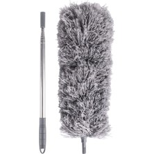 Flora Teleskopik Saplı Toz Alma Mopu 240 Cm, Uzatılır Duvar Tavan Yer Temizleyici Mikrofiber Tozucu F277