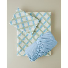English Home Soft Breeze Tek Kişilik Pike Takımı 150X220 cm Yeşil