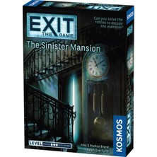 Da Vinci Board Game Exit - The Sinister Mansion (Ingilizce)