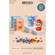 Arvela Bricks Dumbo & Timothy Karakterleri - 2'li Set - Eğitici 3D Yapboz Figür