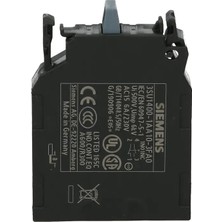 Siemens 3SU1400-1AA10-3FA0 ,KONTAK-1A1K M22 Buton Yedek Kontak