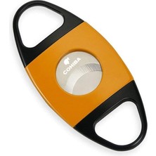 Cohiba Sarı-Siyah Metal Puro Makası Kesici - TR8706
