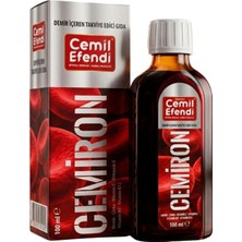 Cemil Efendi Cemiron 100 ml Demir içeren Takviye Edici Gıda Vitamin C - E - B9 - B12 Çinko
