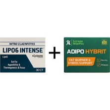 Lipo6 Intense ve Adipo Hybrit Yaşam ve Spor Destek Kombini