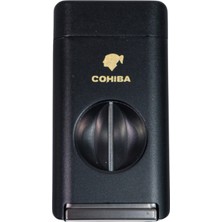 Cohiba 3 Torch Pürmüz V Kesicili Siyah Puro Çakmağı - TR8935
