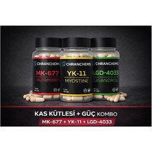 Chranchems MK-677 + Yk-11 + LGD-4033 Kas ve Güç Kombosu Research Series