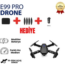 Hzl E99 PRO Yarış Drone ile 1080P HD Çift Kamera Profesyonel Uzun Mesafe Mini Uzaktan Kumandalı Uygulama