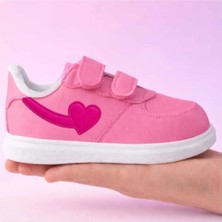 Archie Pet Kız Çocuk Pembe Love Ok Baskılı Spor Ayakkabı