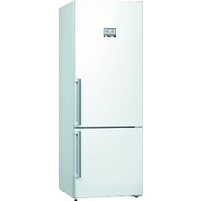 Bosch Çift Kapılı 508 lt No-Frost Buzdolabı F Enerji Sınıfı ile Geniş İç Hacim Sunuyor KGN56AWF0N