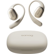 Sanag C16S Bej – Kablosuz Kulaklık, Bluetooth 6.0, Hd Ses, Uzun Pil