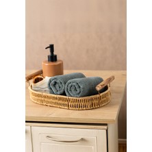 Rikka Home %100 Pamuk El/misafir Havlusu Seti (2’li 33X33 Cm) – Coresoftair™ Yumuşak, Hızlı Emici, Hacimli Premium Havlu