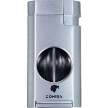 Cohiba Çift Torch Pürmüz Gümüş Puro Çakmağı - TR8980