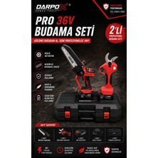 Karaköy Yapı Market Pro 36V Budama Seti 2`li