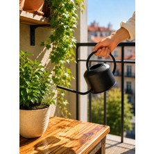Padilon Dekoratif Metal Sulama Kabı 0,90 Lt Uzun Borulu Bitki Sulama Kabı 34,5 cm