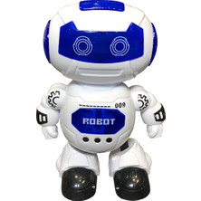 Pasifik Toys Müzikli ve Işıklı Dans Eden Robot Figür Oyuncak Hediyelik 2-4 Yaş İçin Beyaz