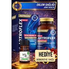 Nutraxin Artroflex Hya-C-Iı C Vitamini ve Mineral Içeren 90 Adet Tablet + Hrblsglk Biberiye Yağı (Hediye)