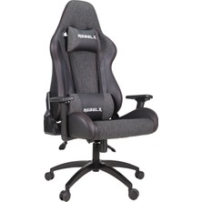 RebelX Alfa Pro Alaska Oyuncu Koltuğu Terletmez Kumaş ile Ergonomik Oturum Konforu