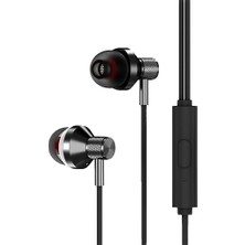 Linktech H28 Mıknatıslı Mikrofonlu 3.5mm Kulak Içi Kablolu Kulaklık