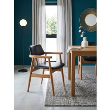 Gazzini Furniture Royce Kolçaklı Ahşap Sandalye