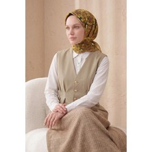 Silk Home Soft Eşarp Geometrik Taba 90X90