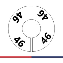 Jokey Ambalaj Arka / Ön Baskılı Depo-Stok Beden Ayracı (46)