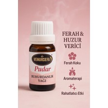 Pudar Buhurdanlık Yağı 10 ml – Doğal Oda Kokusu, Rahatlatıcı Aromaterapi Uçucu Yağ Karışımı