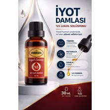 Lugol’s Solution %5 Iyot Damla 30 ml – Takviye Edici Gıda, Enerji ve Metabolizma Desteği