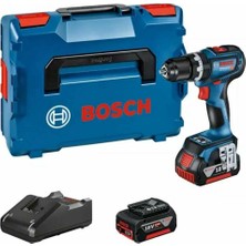 Bosch Akülü Darbeli Vidalama Matkabı Gsb 18V-90 C (2 x 5,0 Ah Akü) - 06019K6106