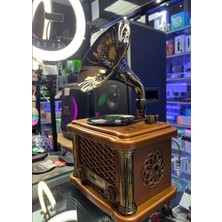 Skygo Nostalji Gramafon Radyo,bluetooth Özellikli Nostaljik Radyo(Büyük Boy)