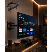 Marsilyan 32 55 Inç Televizyon Askı Aparatı Duvara Monte Hareketli Tv Tutucu