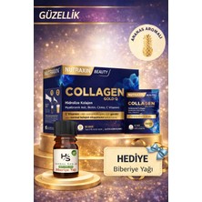 Nutraxin Collagen 30 Saşe 10.000 Mg Tip 1 Tip 3 Hrblsglk Biberiye Yağı (Hediye)