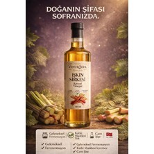 Venursefa %100 Doğal Işkın Sirkesi 500 ml Fermente Katkısız Ev Tipi Üretim