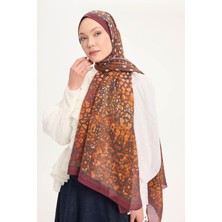 Silk Home Tencel Monare Şal Bordo Taş Desen 75X195