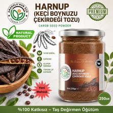 Anadolunun Özü Organik Keçiboynuzu Çekirdeği Tozu 250 gr - Katkısız Doğal  - Lif ve Mineral Kaynağı