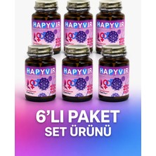 Hapyvır Hapyvir Ahcc Ompound Egcg Glutatyon Vitaminler Içeren Takviye Edici Gıda 6 Lı Paket