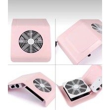 Qnail Professional Nail Dust Suction Collector Protez Tırnak Toz Toplama Cihazı 40W
