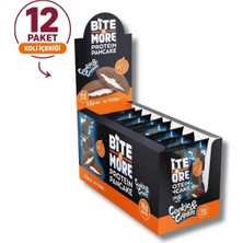 Bite & More Protein Pancake Cookie & Cream (50g x 12 Adet) 
