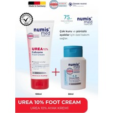 Numis Med UREA 10% Ayak Kremi 100 ml – Çok Kuru Ciltler, ve Atopik Cilt Için Yoğun Onarıcı Bakım Kremi